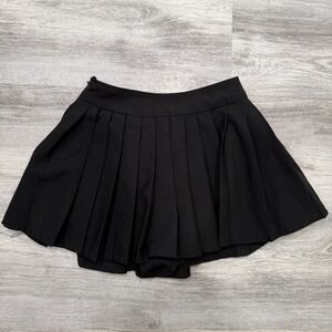 EN GUYS Black Pleated Skirt XS Mini Schoolgirl Style Preppy Goth